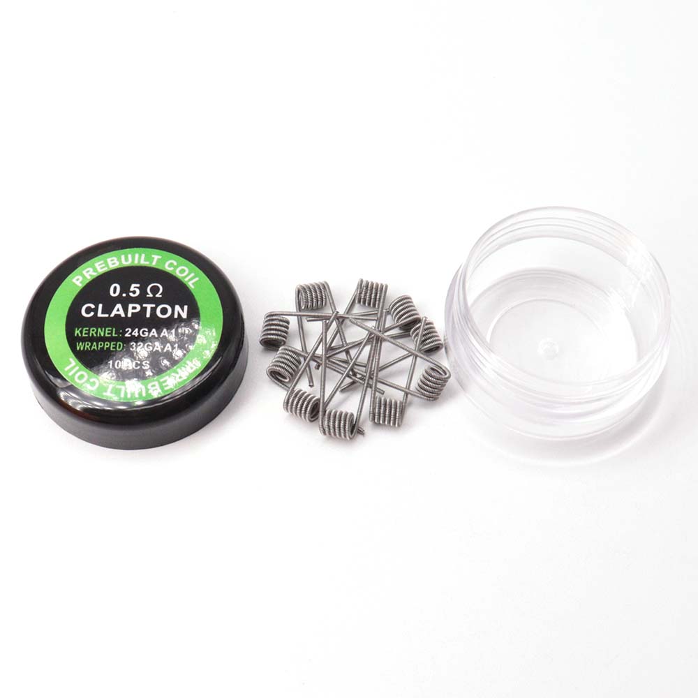Clapton Wire Pre Built - 10 stuks Elektronische Sigaret Vape Pen
