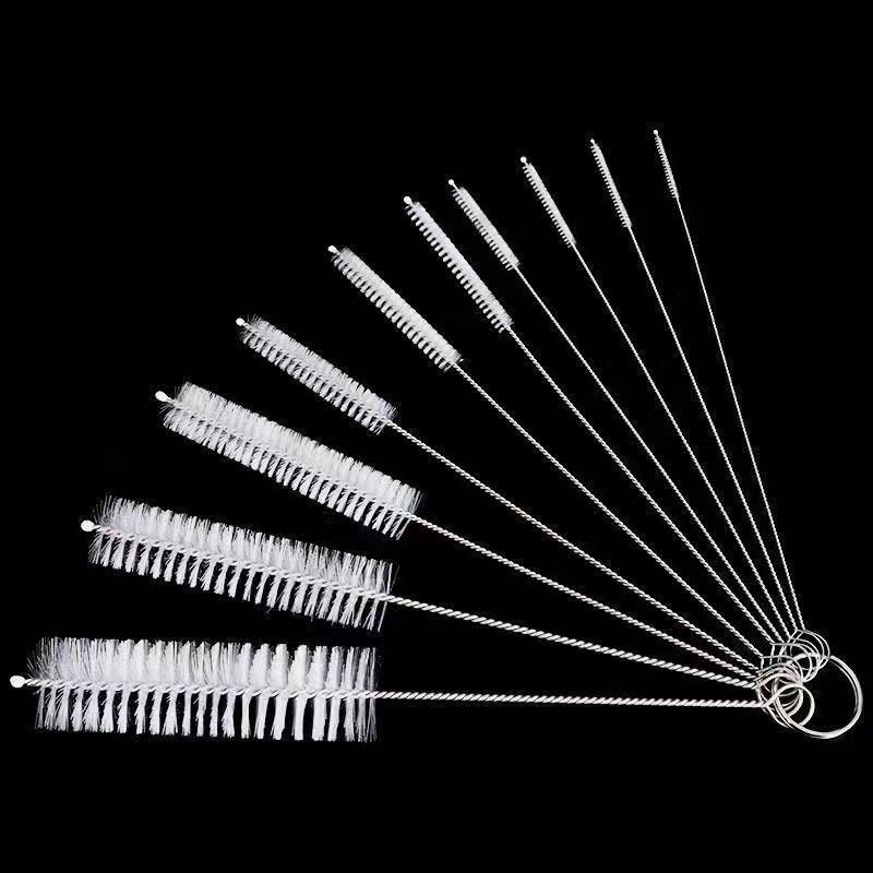 Weed Vaping Accessories - 10 Stks/set Roestvrijstalen Reinigingsborstel Voor Onkruidpijp
