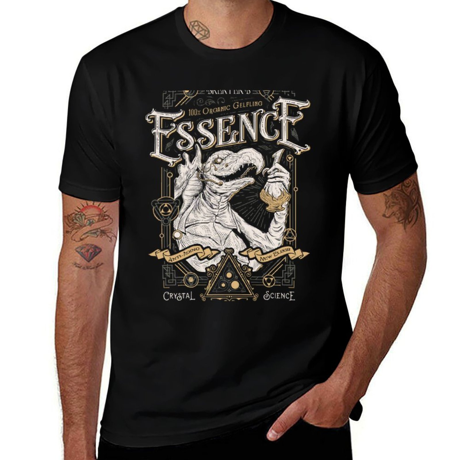 Cotton Wick Organic - Organisch Gelfling Essence T-Shirt Sport Basic