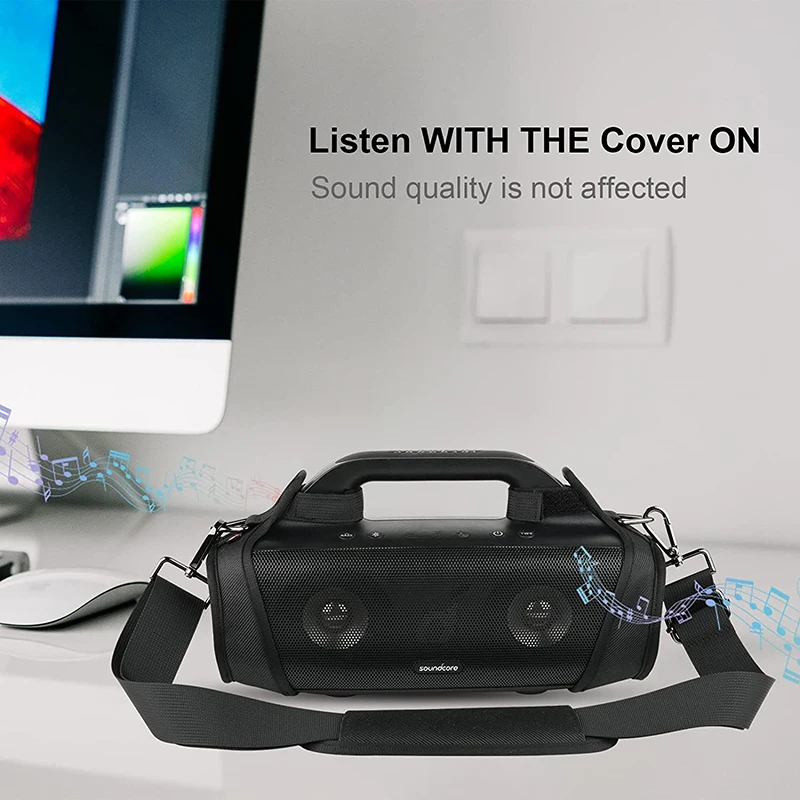 Draagtas met schouderriem voor - Anker Speaker Soundcore Motion+ recensie en prijs