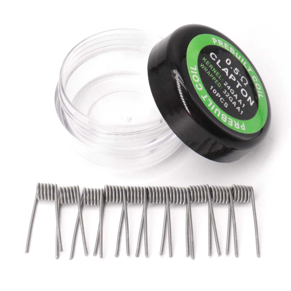 10 stuks Elektronische Sigaret - Clapton Wire Pre Built recensie en prijs